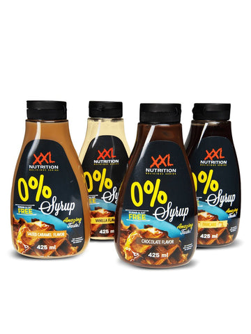 0% Syrup (available at Mangusa) Original Pancake Syrup XXL Nutrition Curacao