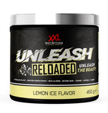 Unleash Reloaded - Pre Workout (available at Mangusa) Lemon Ice XXL Nutrition Curacao