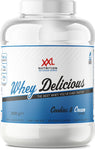 Whey Delicious Protein (available at Mangusa) Cookies & Cream XXL Nutrition Curacao